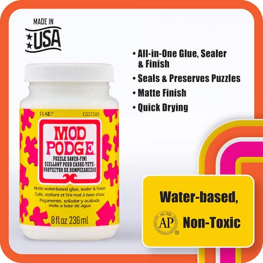 6 Pack: Mod Podge® Matte Puzzle Saver, 8oz.